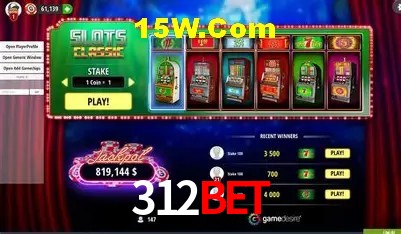 Provedores de Jogos 312Bet
